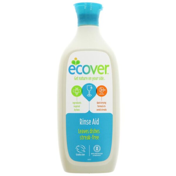 Ecover Dishwasher Rinse Aid, 500ml Chinley Coop