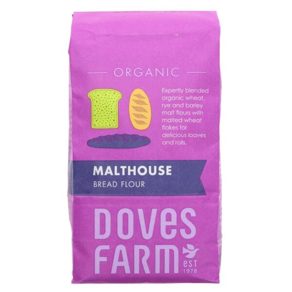Dove’s Farm Malthouse Bread Flour 1kg Chinley Coop
