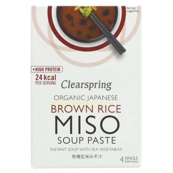 Clearspring Instant Miso Soup Paste, 4x15g Chinley Coop